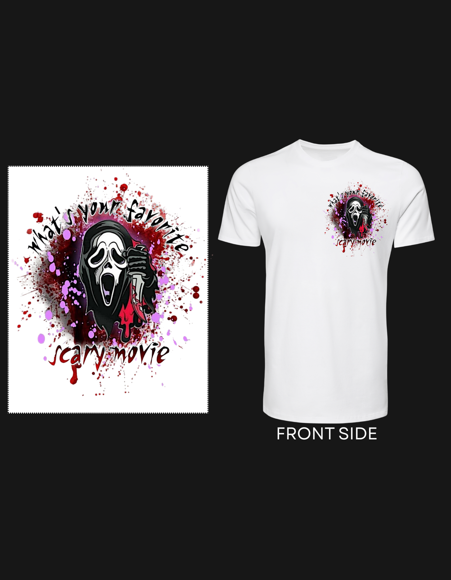 Whats Your Favorite Movie - Horror Edition T-Shirt