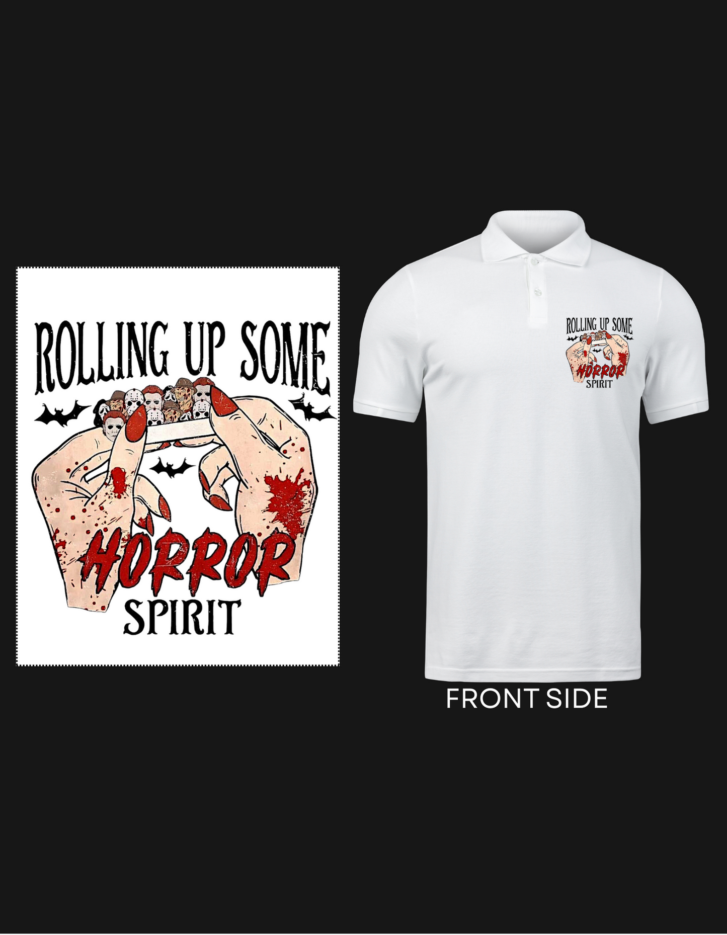 Cute But Deadly - Horror Herz-Team Poloshrt