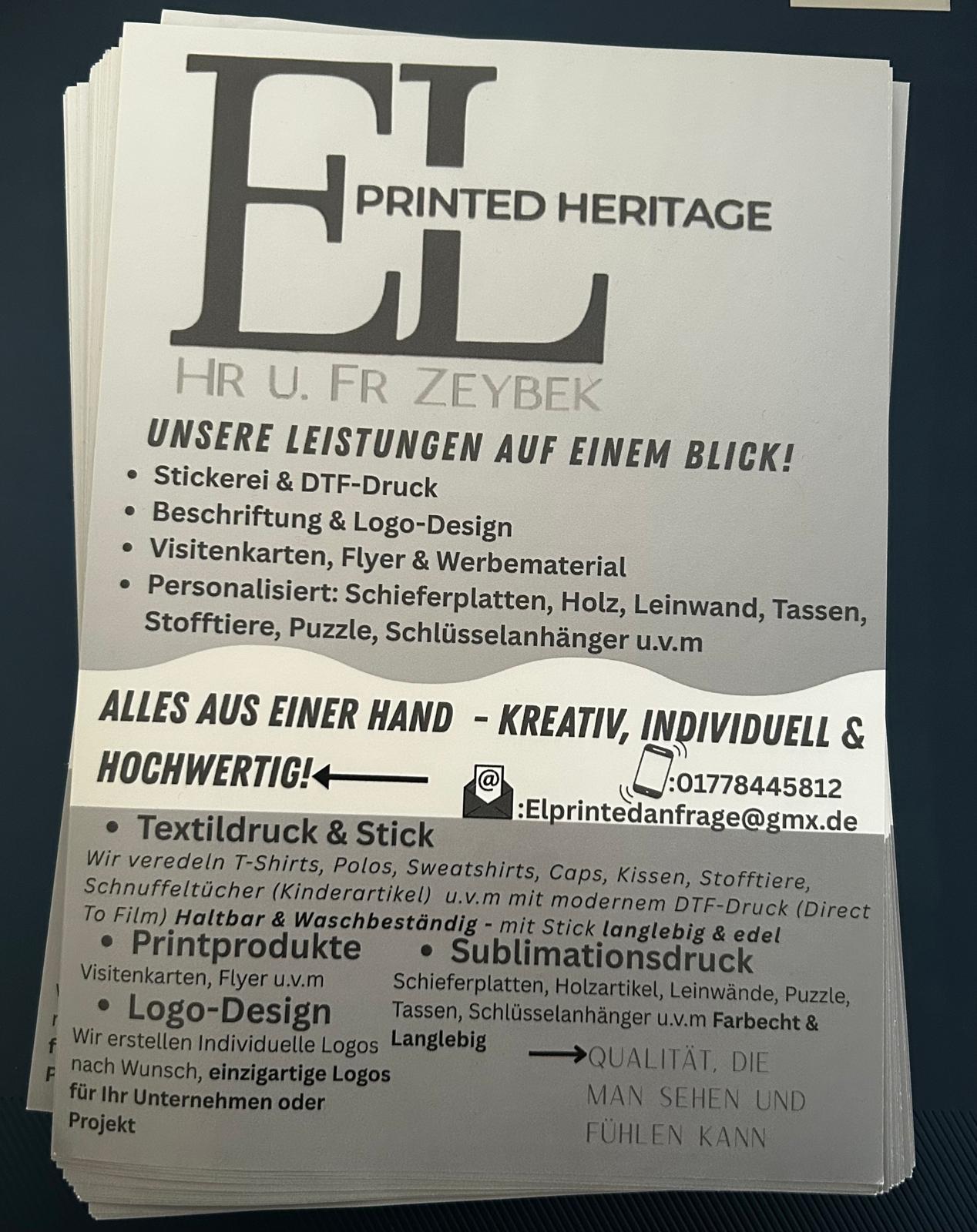 Flyer Design + Druck! Individuelle Flyer für dein Business/Event