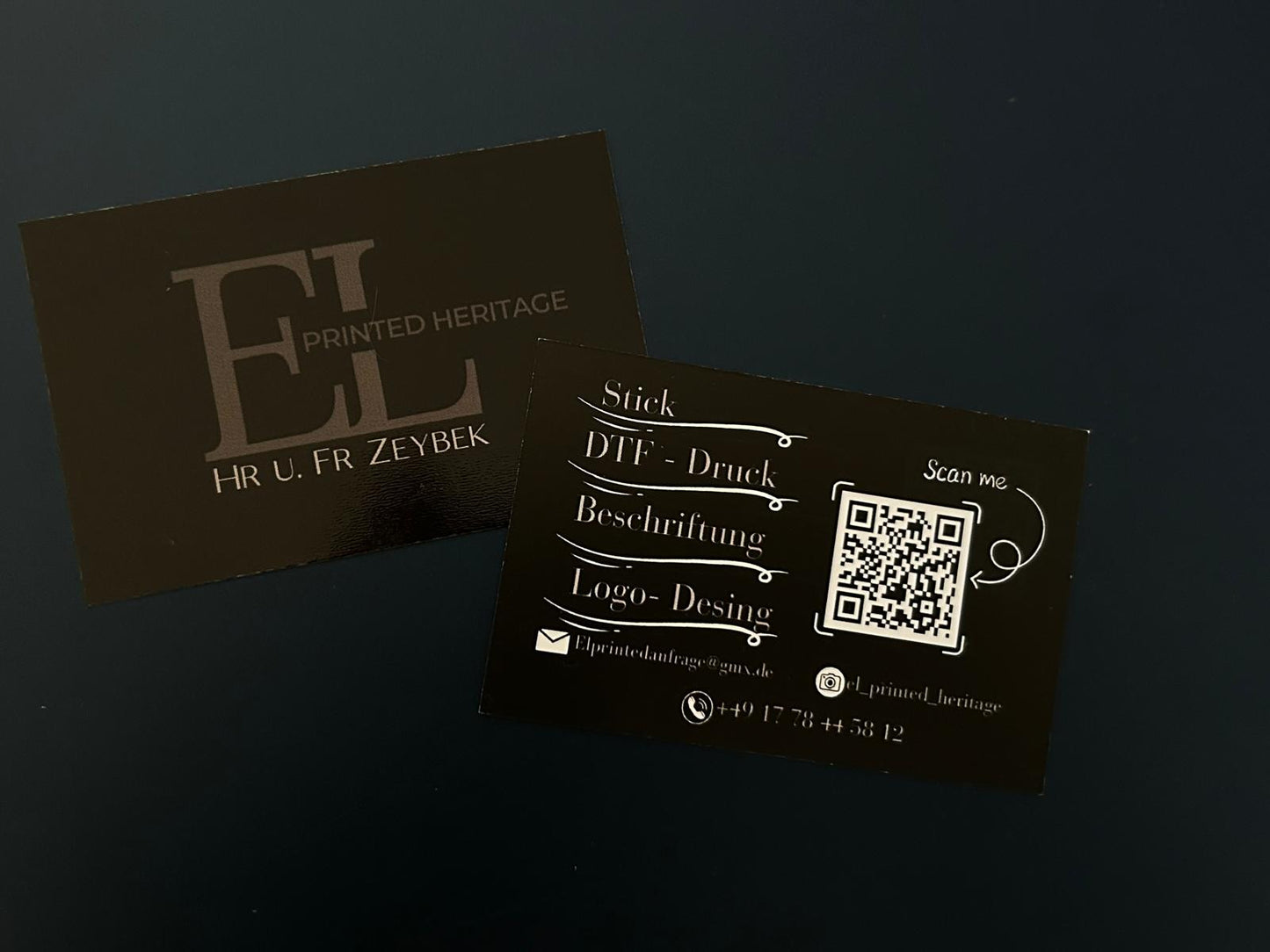 Individuelle Visitenkarten - Design & Druck