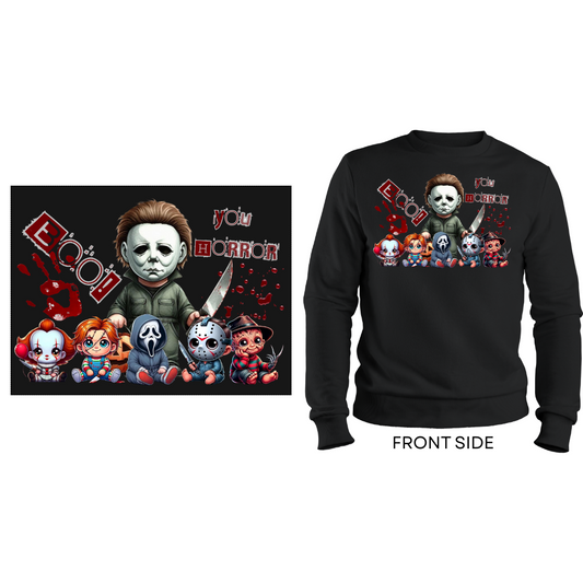 Halloween- Sweatshirt / Baby-Horror-Ikonen